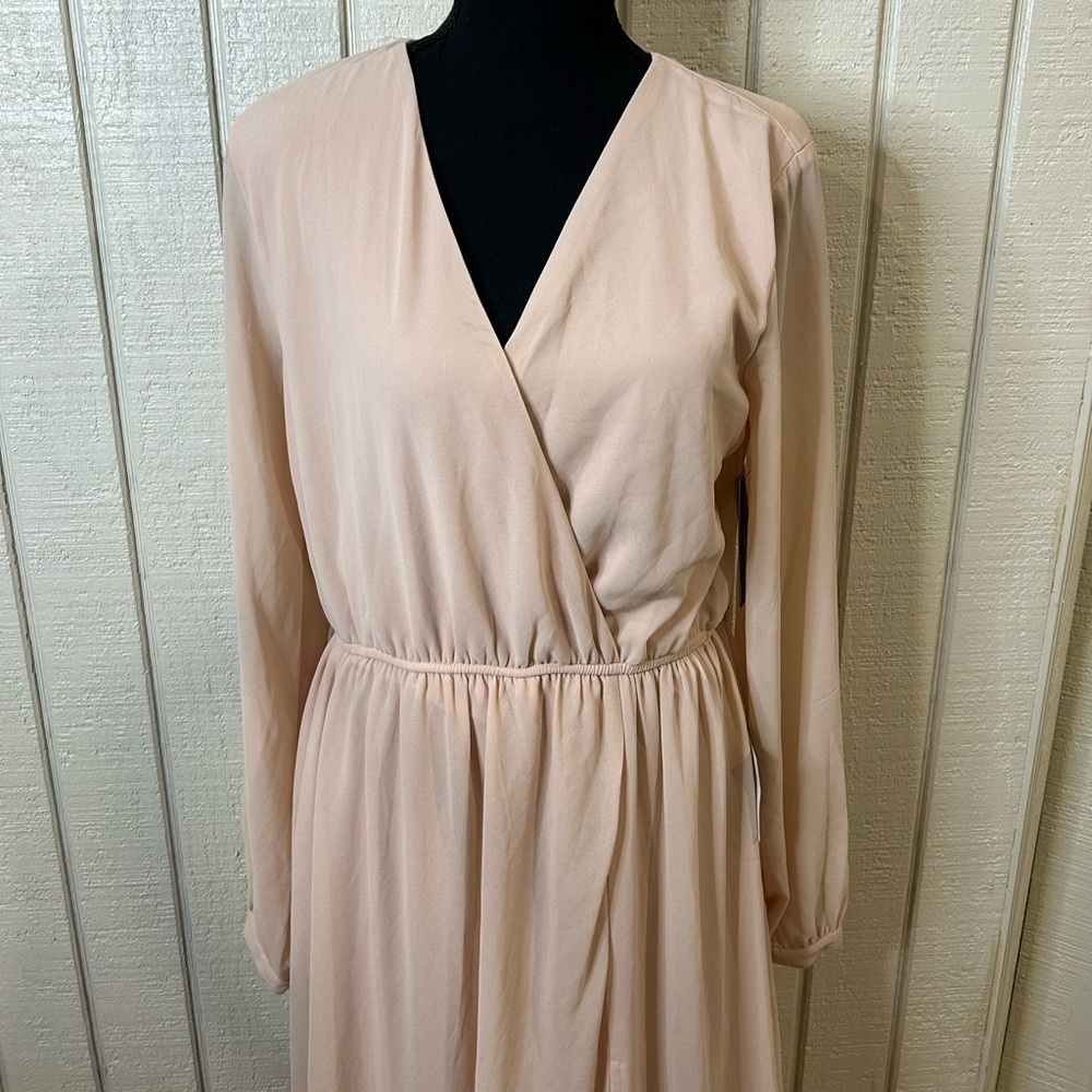 Lulu’s Wondrous Water Lilies Maxi Dress, size Large. NWT. - Picture 5 of 7